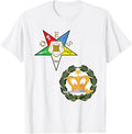 OES Order of the Amaranth Split Eastern Star Sister Chapter T-Shirt - FUKAMASONIC