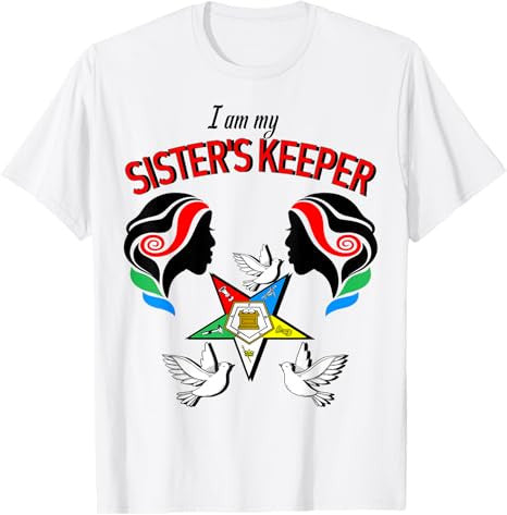Order Of The Eastern Star OES Ring Diva My Sister's Keeper T-Shirt