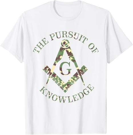 Mason Masonic Camo Freemason T-Shirt - FUKAMASONIC