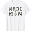 Made Man - Masonic Veteran Camo Design - Freemason T-Shirt T-Shirt - FUKAMASONIC