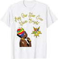 OES Sister May Our Star Ever Shine Bright Juneteenth Day T-Shirt