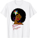 OES Melanin Sister Afro of the Eastern Star Thanksgiving T-Shirt
