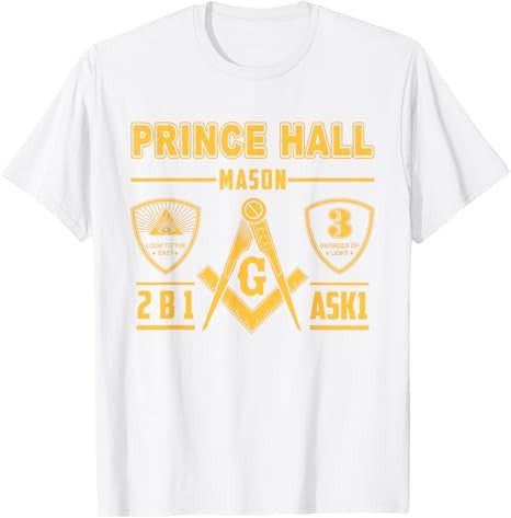 Greats Masonic Prince Hall Masons 2B1 ASK1 Father's Day T-Shirt - FUKAMASONIC