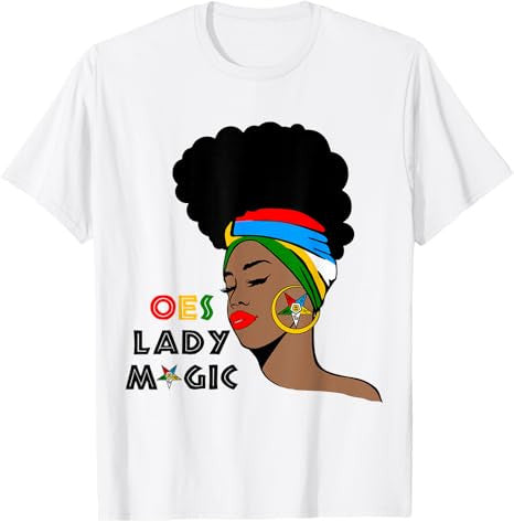 OES Lady Magic Sisters Beautiful Order of the Eastern Star T-Shirt - FUKAMASONIC