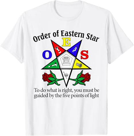 OES To Do What Is Right The Eastern Star Parents' Christmas T-Shirt