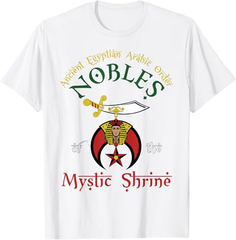 Nobles Of The Mystic Shrine AEAONMS PHA Masonic Father's Day T-Shirt - FUKAMASONIC