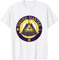 Masonic Grandmaster Master Mason Lodge Gavel Grand Freemason T-Shirt - FUKAMASONIC