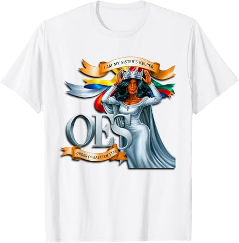 Order of the Eastern Star (OES). for Members and Supporters T-Shirt - FUKAMASONIC