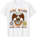 Scottish Rite Mason 32nd Masonic 32 AASR WD Valley Old Style T-Shirt - FUKAMASONIC
