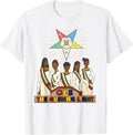 Order Of The Eastern Star OES Sistars Of Color Sisterhood T-Shirt - FUKAMASONIC
