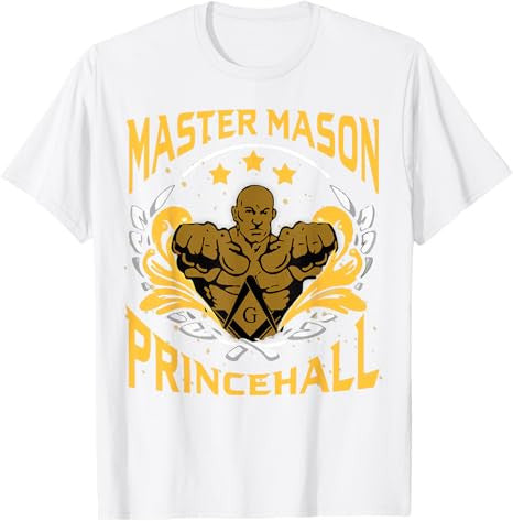 Prince Hall Master Mason PHA Masonic Father's Day Freemasons T-Shirt - FUKAMASONIC