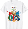 OES Queen Sisters Beautiful Crown Order of the Eastern Star T-Shirt - FUKAMASONIC