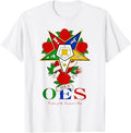 OES Roses Order Eastern Star Sister Sistar T-Shirt - FUKAMASONIC