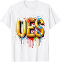 OES WaterColor Dripping water paint Order the Eastern Star T-Shirt - FUKAMASONIC