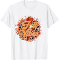 OES Fall Vibes Retro Leopard of the Eastern Star Halloween T-Shirt - FUKAMASONIC
