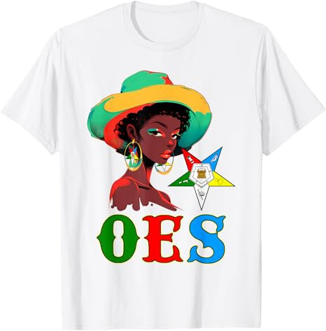 OES Black Sister Floppy Hat & Eastern Star Equality T-Shirt - FUKAMASONIC