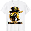 Masonic Goat Rider T Shirt Mason Tees T-Shirt - FUKAMASONIC