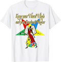Order Of The Eastern Star Pride OES Keep Your Head High Diva T-Shirt - FUKAMASONIC