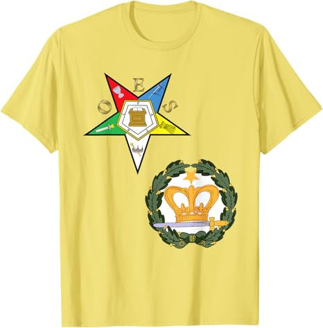 OES Order of the Amaranth Split Eastern Star Sister Chapter T-Shirt - FUKAMASONIC