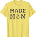 Made Man - Masonic Veteran Camo Design - Freemason T-Shirt T-Shirt - FUKAMASONIC