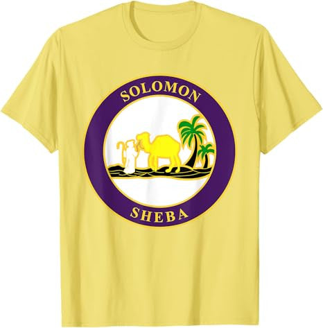 Queen of the South Solomon Sheba OES Order Eastern Star T-Shirt - FUKAMASONIC