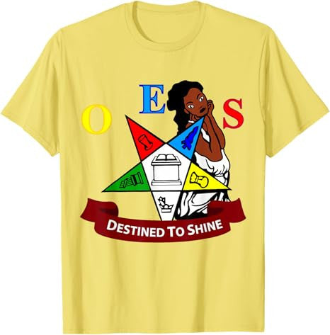OES Destined To Shine Order of the Eastern Star Parents' Day T-Shirt - FUKAMASONIC