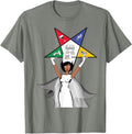 Order Of The Eastern Star OES Diva Fatal Sistar of Color T-Shirt - FUKAMASONIC