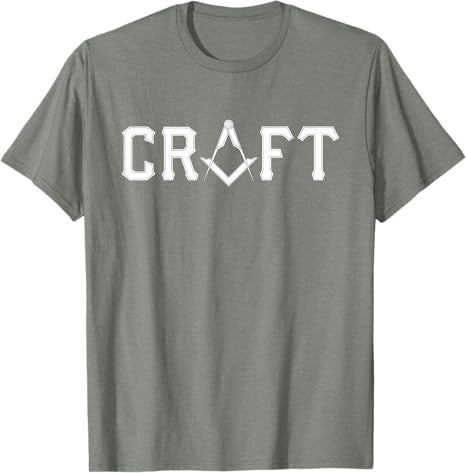 Freemason Square and Compass T-Shirt â€“ Masonic Craft Design - FUKAMASONIC