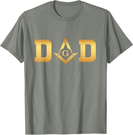 Masonic Dad, Father's Day Gift | Freemason T-Shirt - FUKAMASONIC