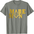 Mason Made Man Masonic Square & Compass T-Shirt - FUKAMASONIC