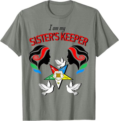 Order Of The Eastern Star OES Ring Diva My Sister's Keeper T-Shirt - FUKAMASONIC