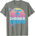 Shriner Retro Freemason Masonic Mystic Shrine T-Shirt - FUKAMASONIC