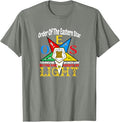 Order Of The Eastern Star OES Guided By The Light Sisterhood T-Shirt - FUKAMASONIC