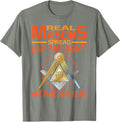 Freemason Real Masons Love and Light Masonic T-Shirt - FUKAMASONIC