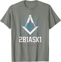 Mason 2B1ASK1 Square and Compass, Freemason - T-Shirt T-Shirt - FUKAMASONIC