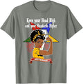 Order Of The Eastern Star OES Sisterhood Keep Your Head High T-Shirt - FUKAMASONIC