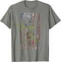 Shriner Masonic Patriotic American Flag T-shirt - FUKAMASONIC
