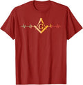 Freemason Fraternal Freemasonry Square Compass T-Shirt - FUKAMASONIC
