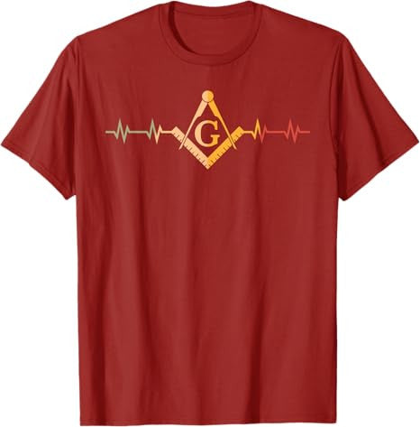 Freemason Fraternal Freemasonry Square Compass T-Shirt - FUKAMASONIC