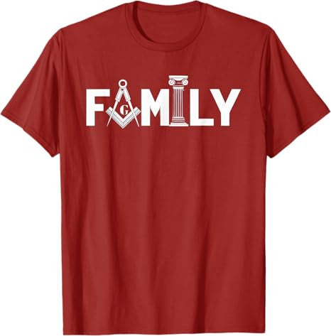 Freemason Wife Square & Compass Masonic Fraternal T-Shirt - FUKAMASONIC