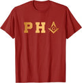Made PHA Freemason, Prince Hall Mason - Masonic T-Shirt T-Shirt - FUKAMASONIC