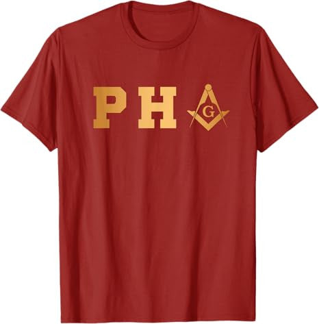 Made PHA Freemason, Prince Hall Mason - Masonic T-Shirt T-Shirt - FUKAMASONIC