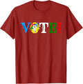 OES VOTE Star Sisters Beautiful Order of the Eastern Star T-Shirt - FUKAMASONIC