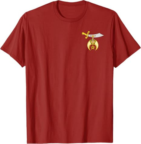 Shriners Masonic Logo Symbol T Shirt - FUKAMASONIC