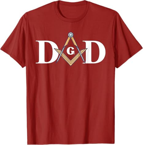 Freemason Masonic Dad T-Shirt - FUKAMASONIC