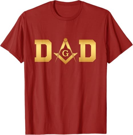 Masonic Dad, Father's Day Gift | Freemason T-Shirt - FUKAMASONIC