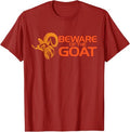 Beware Of The Goat Freemason Masonic Freemasonry T-Shirt - FUKAMASONIC