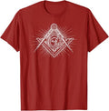 MASONIC SQUARE AND COMPASS FREEMASON ALL SEEING EYE T-Shirt - FUKAMASONIC