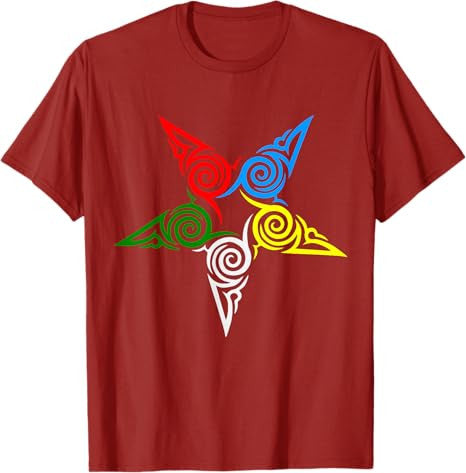 OES Star Symbol Labyrinth of the Eastern Star Parents' Day T-Shirt - FUKAMASONIC