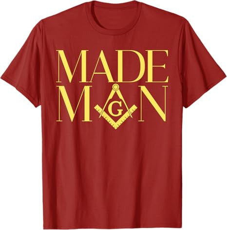 Freemason Square & Compass Fraternal Masonic T-Shirt - FUKAMASONIC
